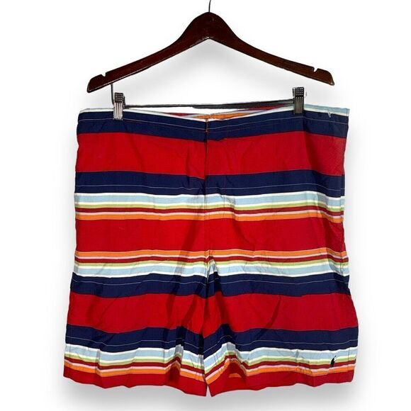 90s Polo Ralph Lauren Sport Colorblock  Swim Trunks Size L - Picture 1 of 12